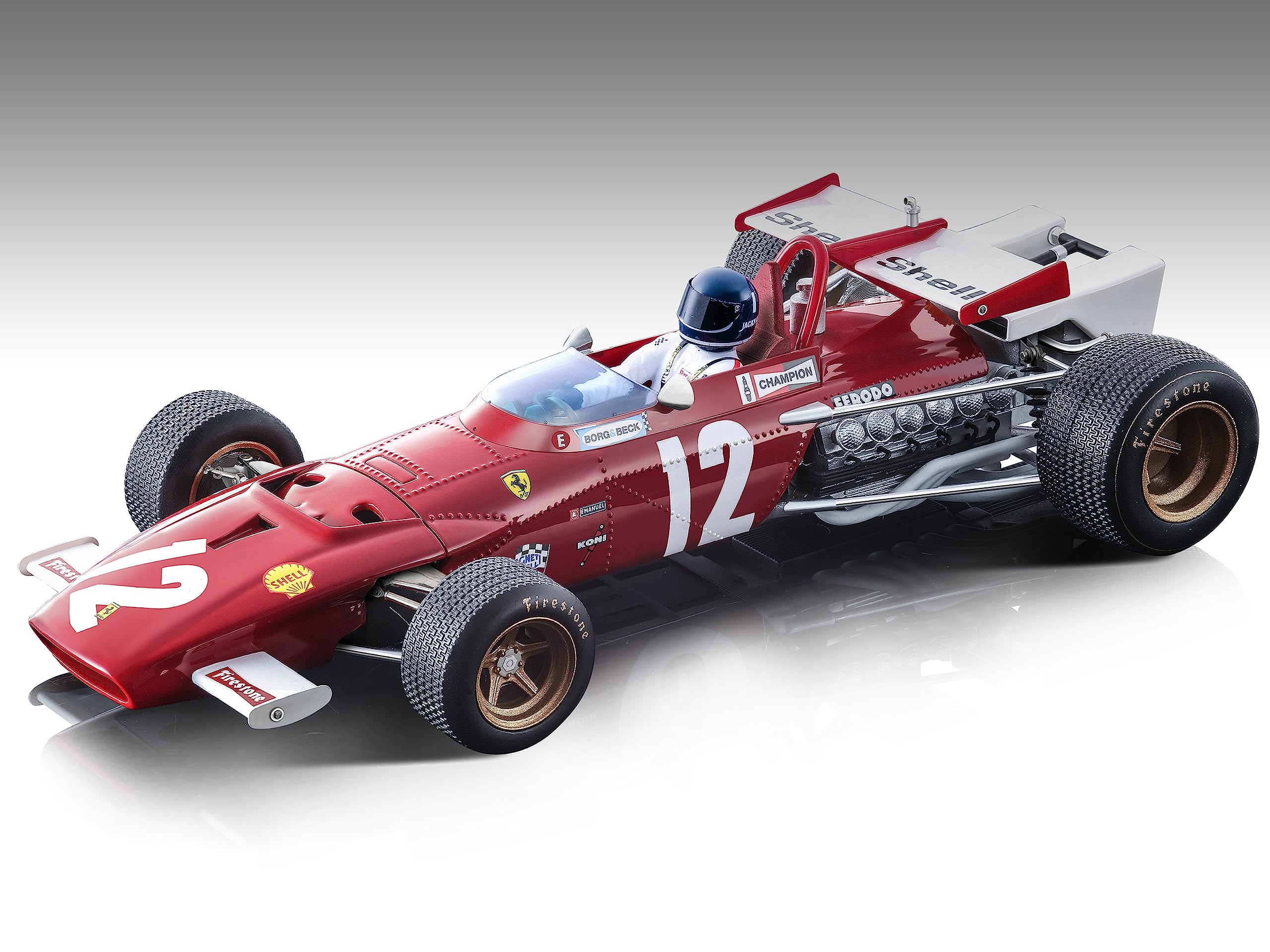 Amazon.co.jp: TECNOMODEL 312B #12 ジャッキー・イクスの優勝者